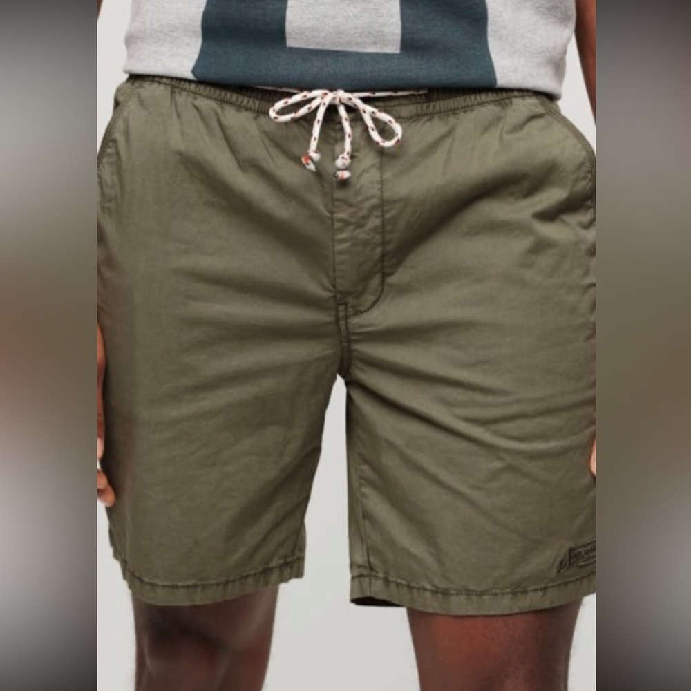 SUPERDRY WALK - Mens Shorts - army green | M